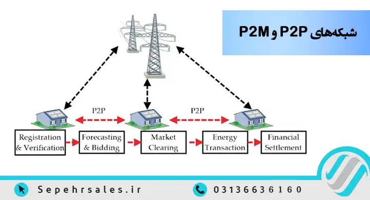شبکه‌های P2P و P2M